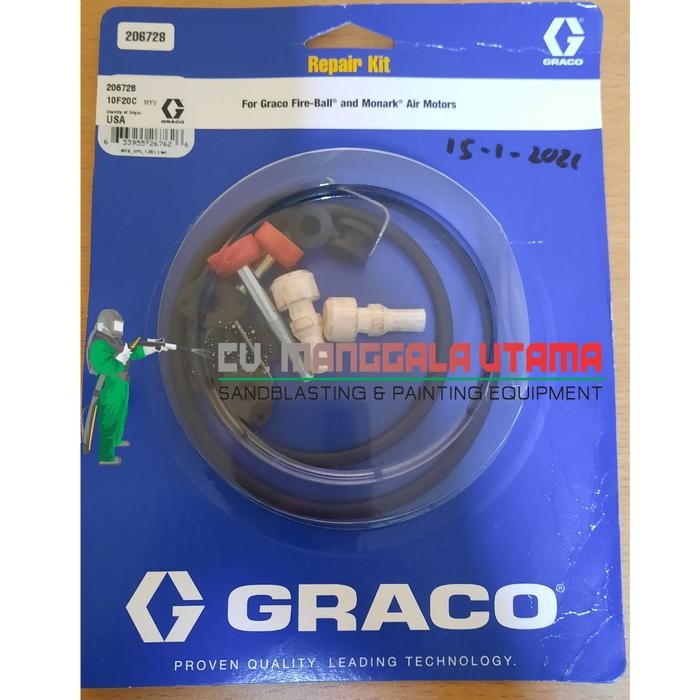 Graco Repair Kit Monark Air Motor 206728