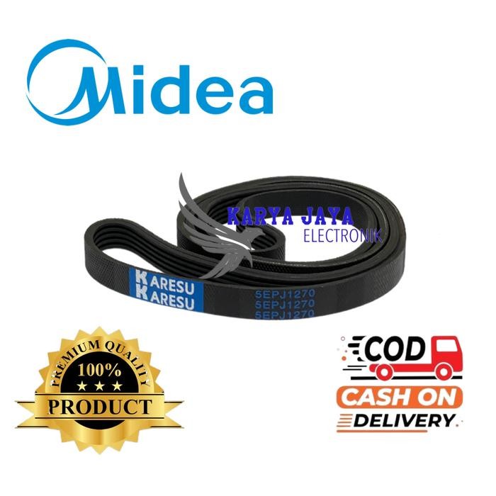 Van belt Panbel Karet Fan Belt 5EPJ 1270 Mesin Cuci Midea Front Loading