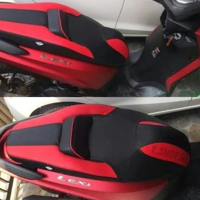 JOK MOTOR LEXI MODIFIKASI LEBIH PENDEK ORIGINAL JOK TOURING