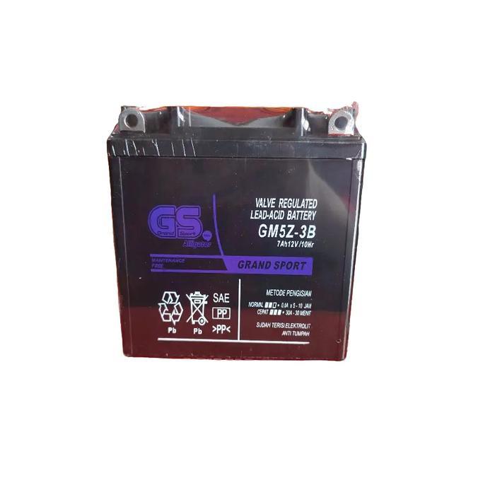 Aki Kering GM5Z-3B / YT7C / MTX5AL / GM5Z GS MF Aki Motor 12v - 7ah