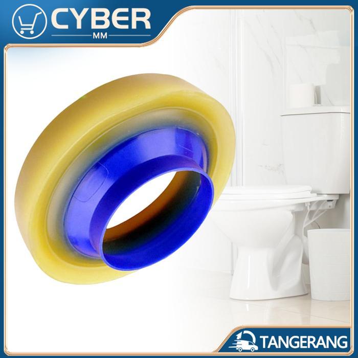 Karet Closet Duduk Universal Konektor Flange Offset Toilet