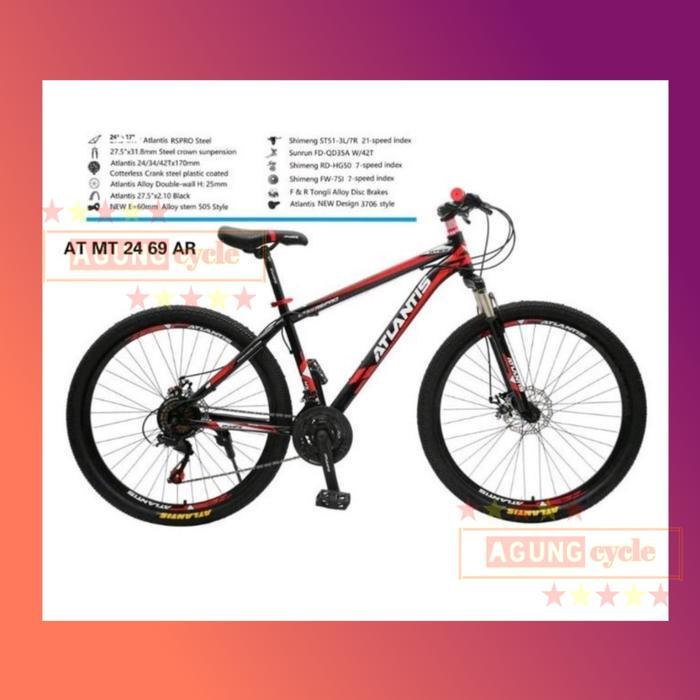 SEPEDA GUNUNG MTB ATLANTIS 24"