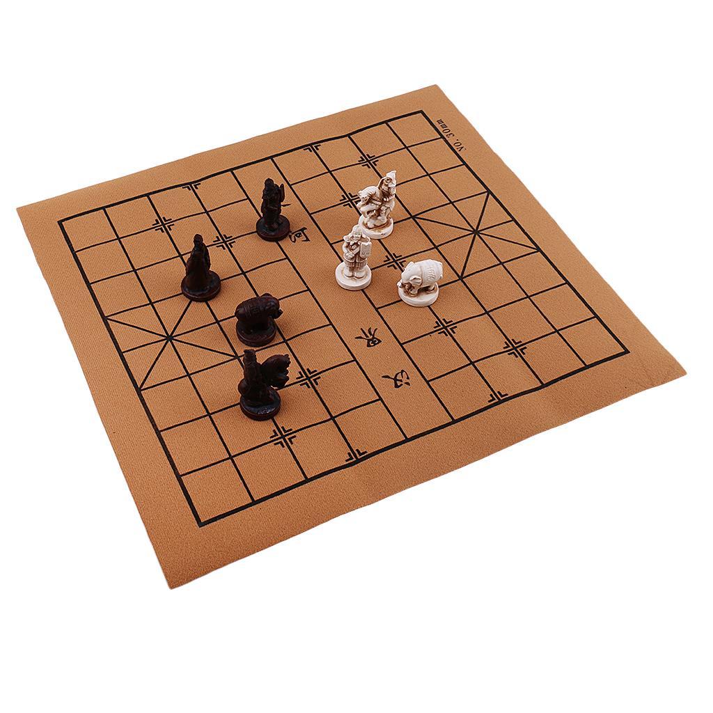 Chess Pieces Xiangqi Set Family Child Educational Games Fine