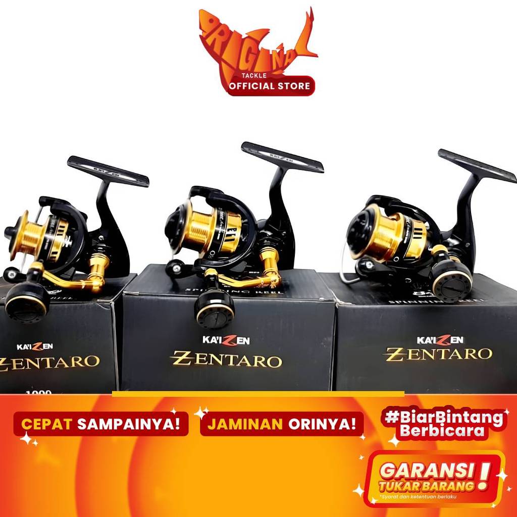 Reel Pancing Spinning Kaizen Zentaro Power Handle Graphite 3000 1000 2000 4000 6000