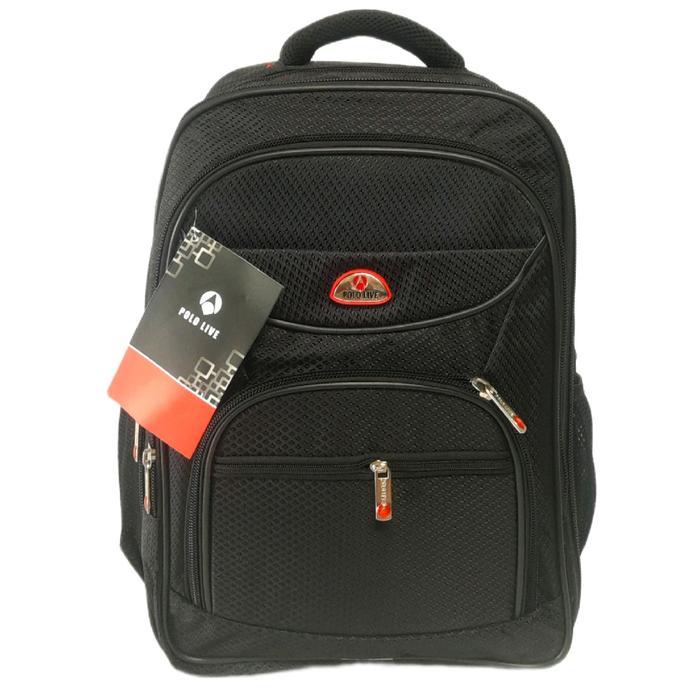 TAS RANSEL EXPANDING TAS RANSEL LAPTOP RANSEL POLO LIVE 100%ORI RANSELSERBAGUNA Pria Sekolah