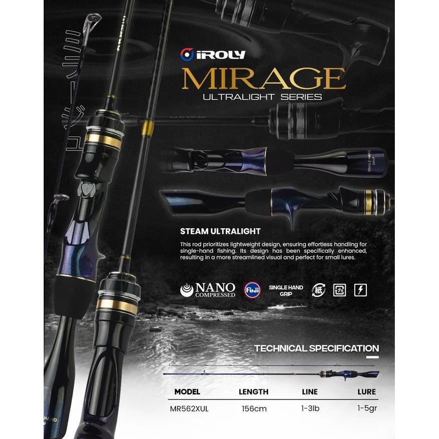 Rod / Joran Iroly Mirage Ultralight Series