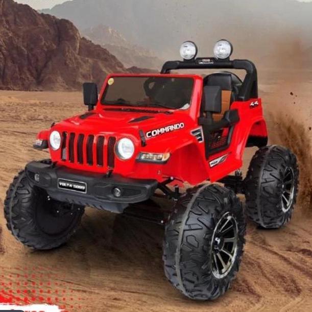 Jeep Anak Besar Mobil Mobilan Remot Kontrol 2 Kursi Bisa Ayun