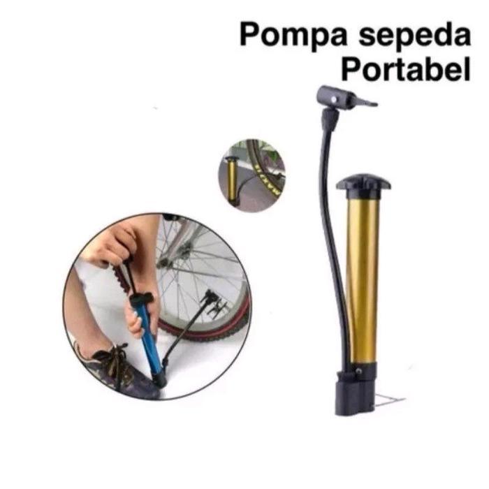 Pompa Angin Manual Ban Motor Sepeda Mobil Bola Angin Kasur