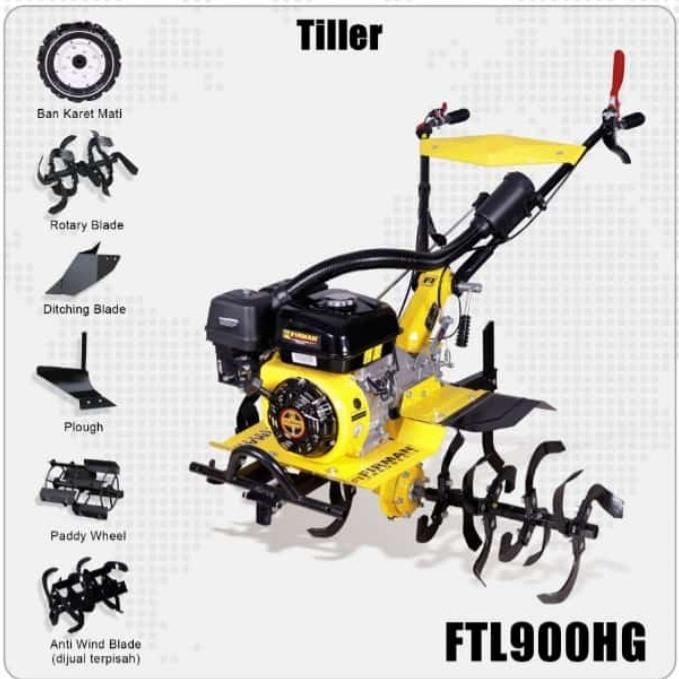 Terbaru Traktor Cultivator Firman Ftl900Hg Ftl900Hg Ladang
