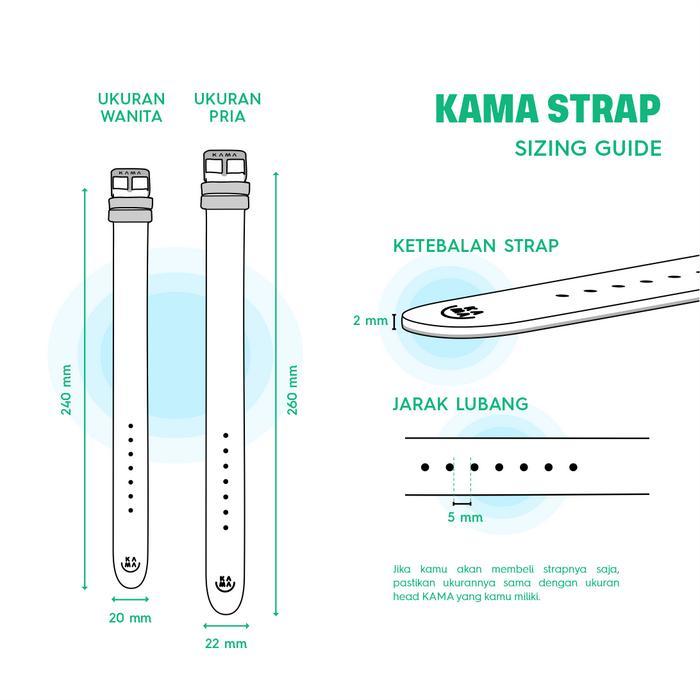 Promo Strap Jam Tangan Kayu Kama Watch Terlaris