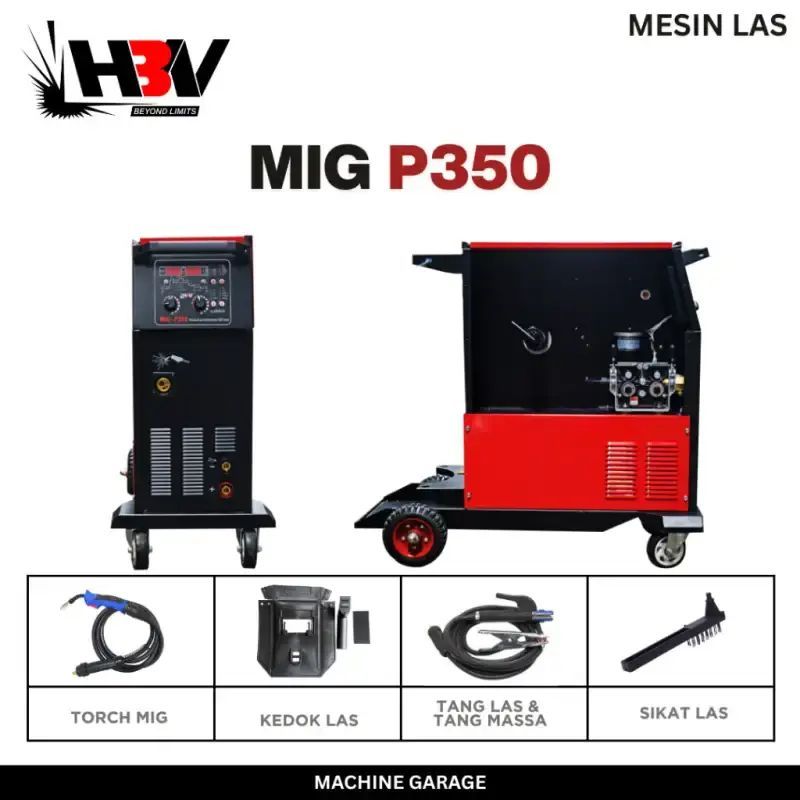Mesin Las MIG P350 HBV welding machine MIG