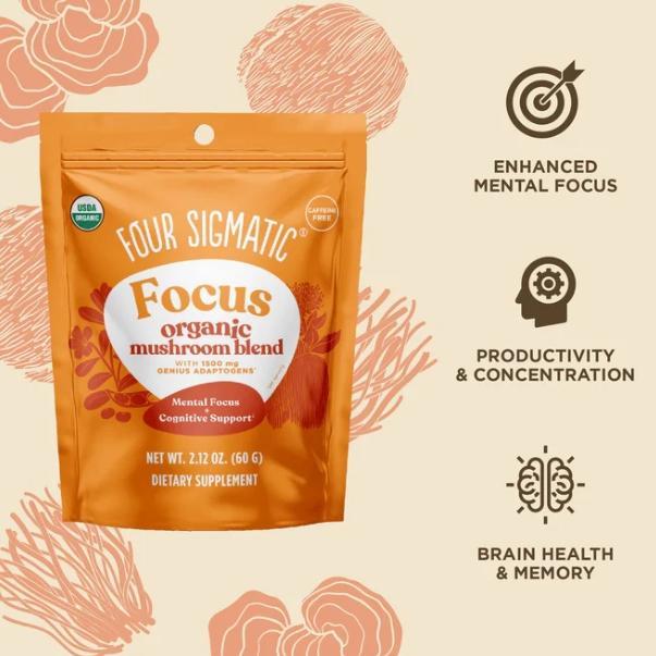 four sigmatic Focus Mushroom Blend