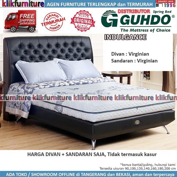 Divan+Sandaran (100x200) Indulgance Virginian Style Springbed Guhdo