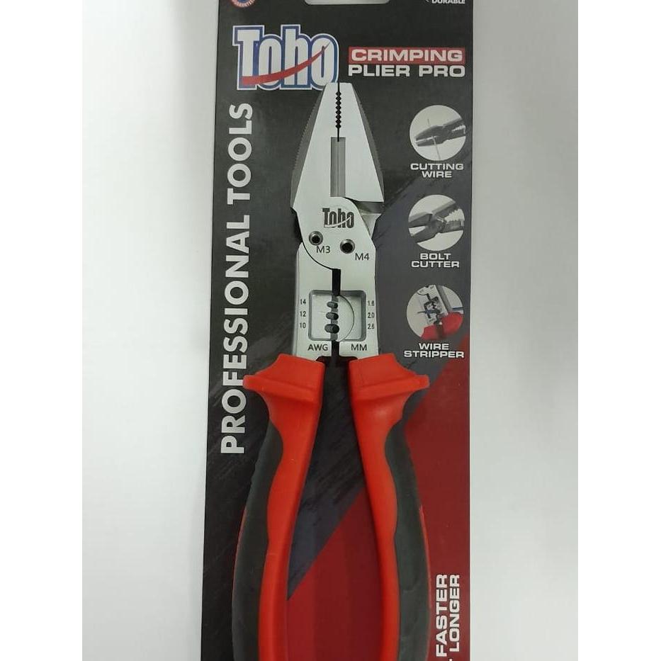 Toho Tang Crimping Potong Kupas 8"