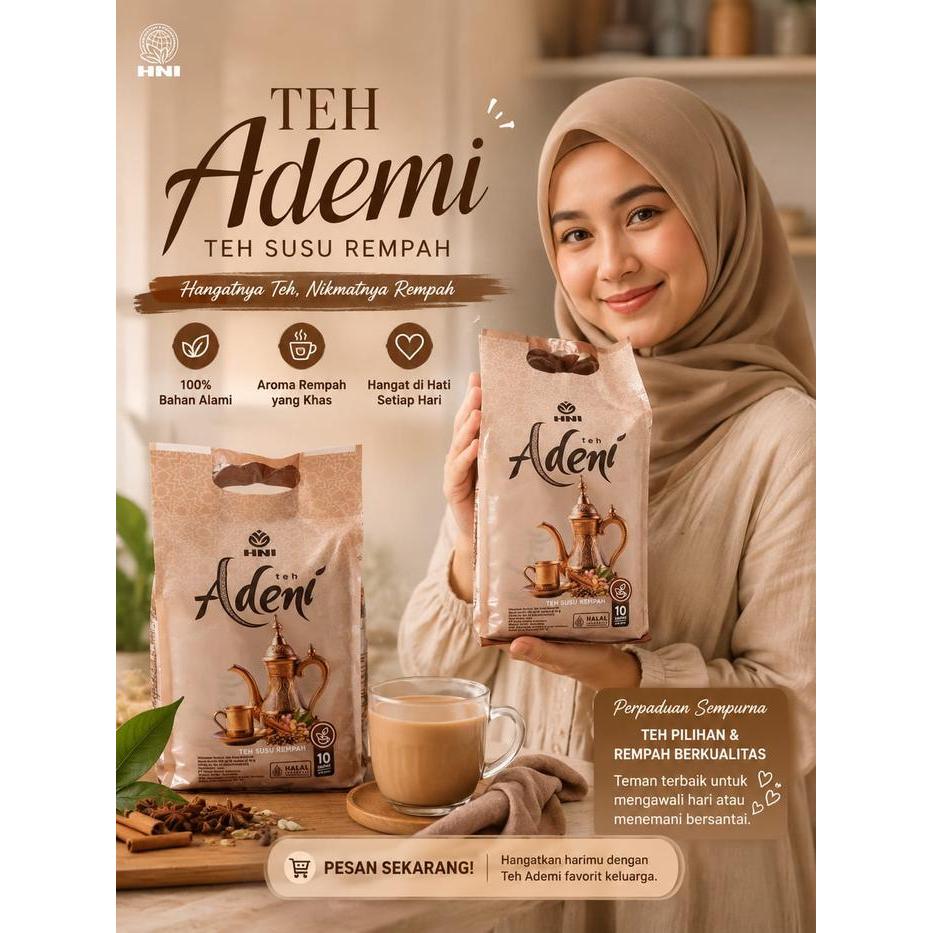 TEH ADENI [ TEH SUSU REMPAH HNI ]