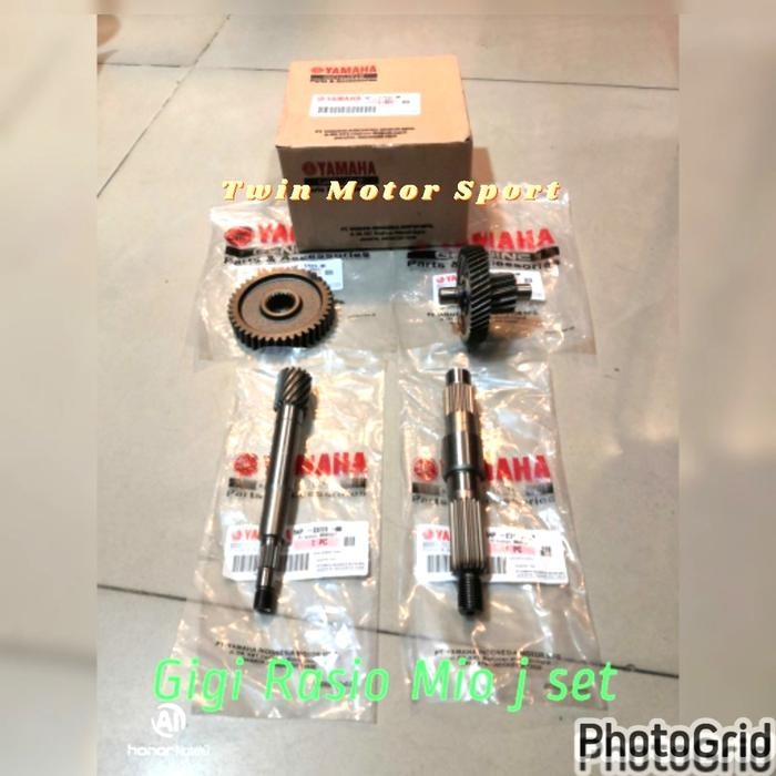 Gigi Rasio Set As Pully Gardan Gear Box As Roda Belakang Mio J 54P