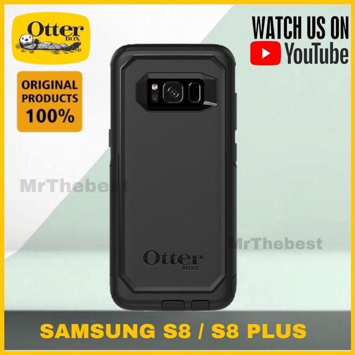 CASE SAMSUNG GALAXY S8 PLUS OTTERBOX COMMUTER ORIGINAL HARD SOFT ARMOR