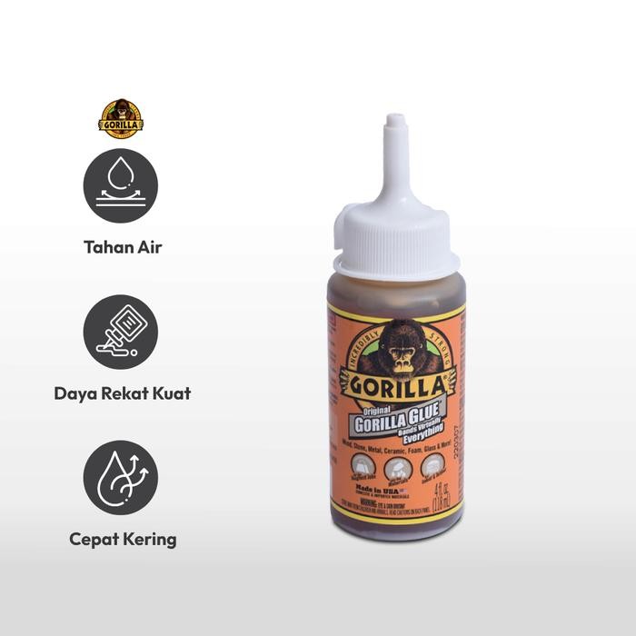 

GORILLA 118 ML LEM ORIGINAL - COKELAT