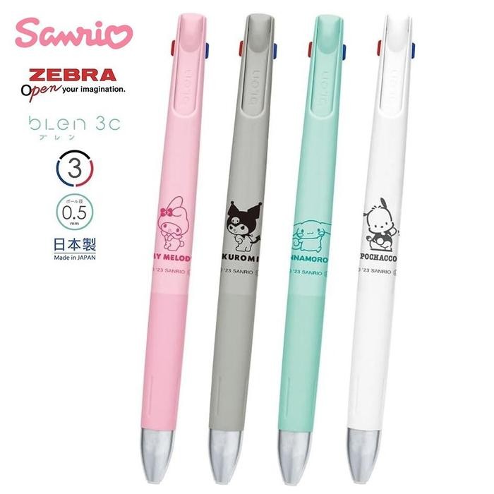 

NEW PRODUK ZEBRA BLEN 3C SANRIO KUROMI MULTI BALLPOINT PEN 0.5MM LIMITED EDITION WARUNG ARA67