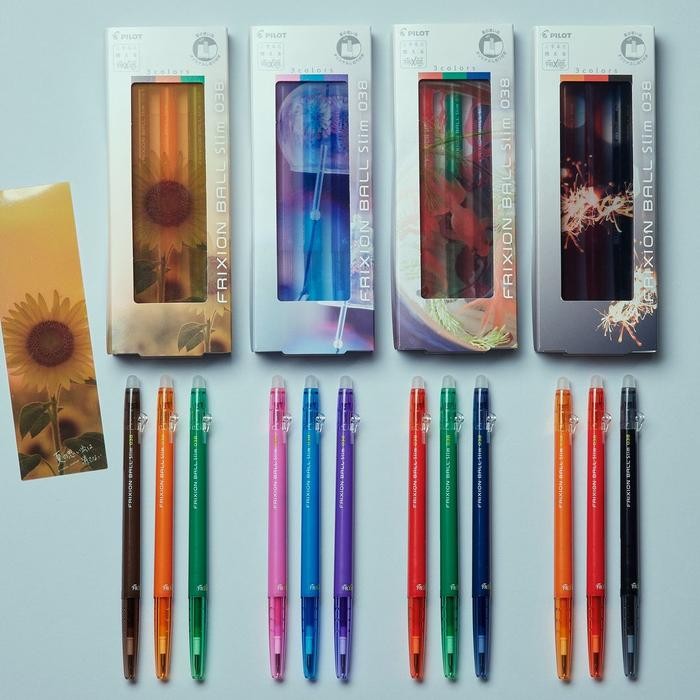 

NEW PRODUK PILOT FRIXION SLIM SUMMER SERIES ERASABLE GEL INK PEN 0.38MM TINTA BISA DIHAPUS LIMITED