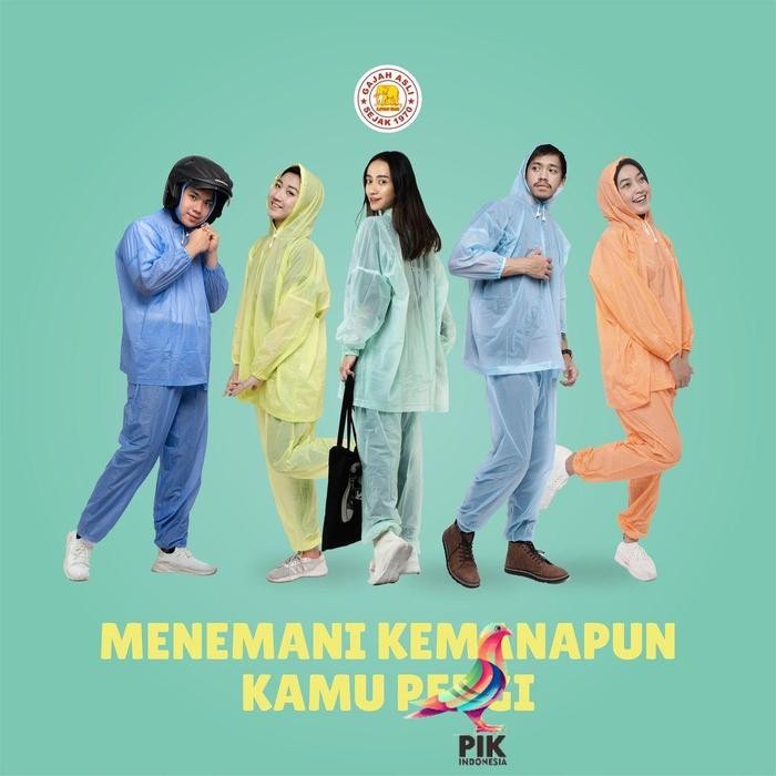 Jas Hujan Midi (Elephant Brand)