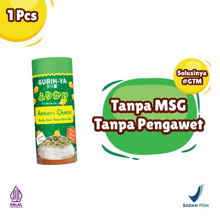 

Pilihan- Gurih-Ya Aonori Cheese / Keju - Bottle (45G X 2)