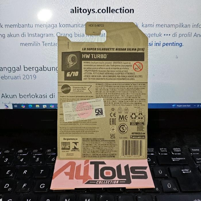 Hotwheels Hot Wheels Lb Super Silhouette Nissan Silvia S15 Kuning Yellow K22 Hcx15 Terbatas