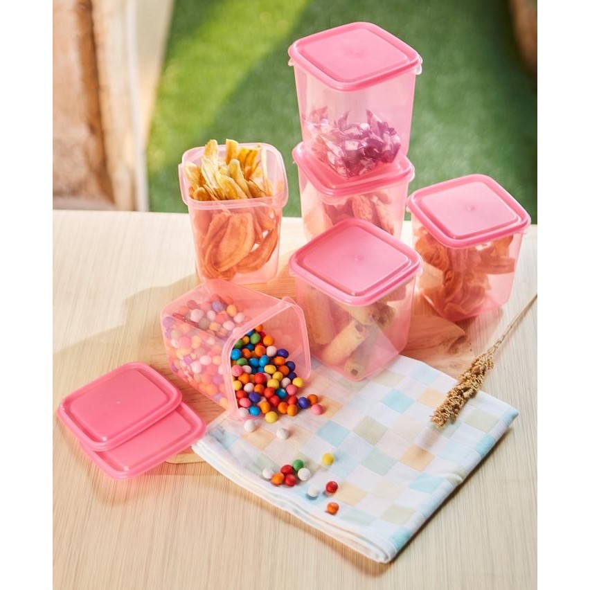 Voxy Storage M Set of 6 pcs Pink
