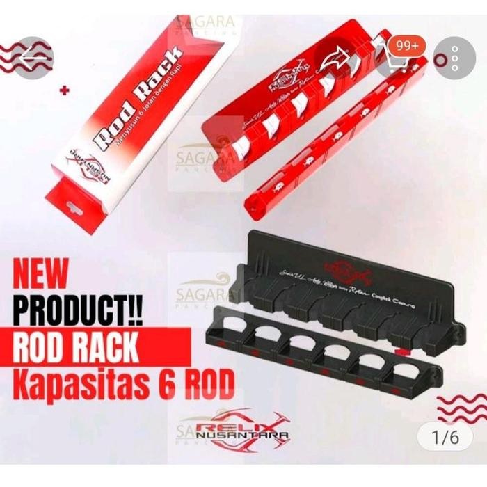 Seahawk Fishing - Rod Rack Atau Tempat Pancing Relix Nusantara