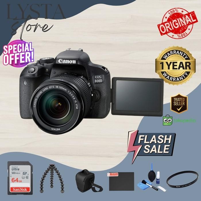 CANON EOS 800D KIT 18-55MM / CANON 800D / EOS 800D Shopeseler