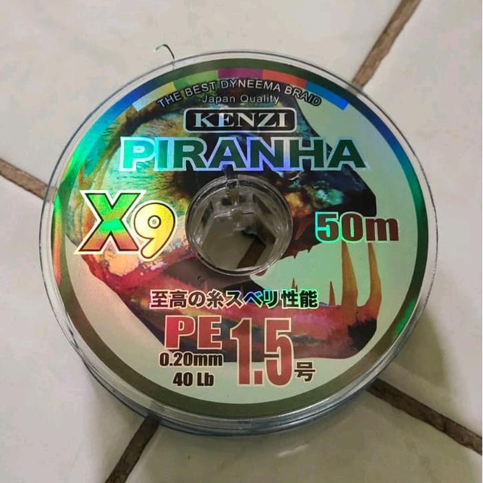 SENAR KENZI PIRANHA X9 PE 1.5 50M