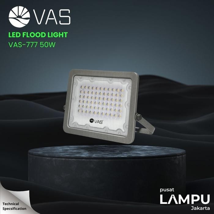 VAS Lampu Sorot Solar Cell 50watt LED PJU SOLAR
