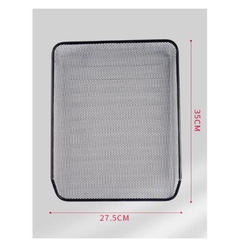 

TRAY BESI SUSUN DESK ORGANIZER RAK DOKUMEN KERTAS ELEVATED LETTER TRAY SUSUN BESI HITAM SILVER MERAH