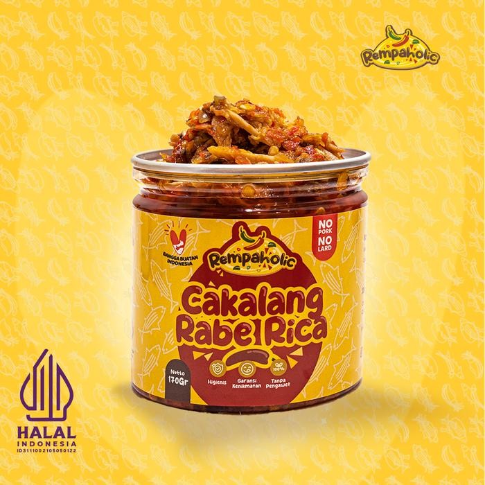 

Pilihan- Rempaholic - Sambal Ikan Cakalang Rabe Rica 170 Gr - Makanan Instan Siap Saji