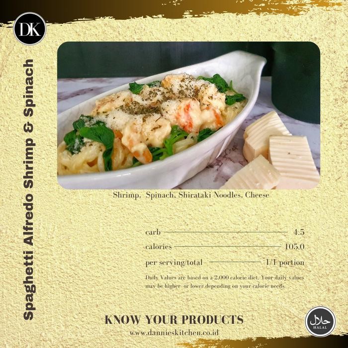 

Pilihan- Shrimp & Spinach Alfredo Sauce Keto