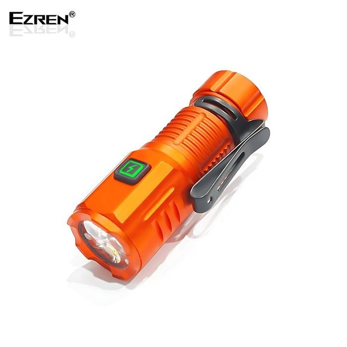 Ezren F30 Flashlight Mini Flashlight Mini Ultra Bright Torches Rechargeable Mangetic