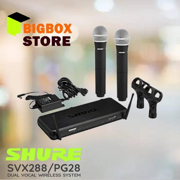 Microphone Wireless SHURE SVX288/PG28 Original