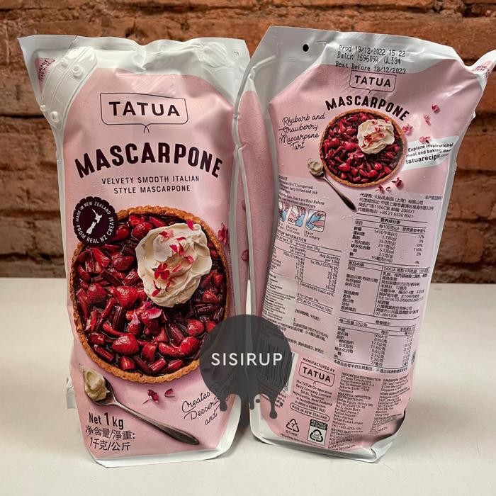 Pilihan- Mascarpone / Mascarpone Cheese Tatua 1 Kg / Mascarpone Tiramisu