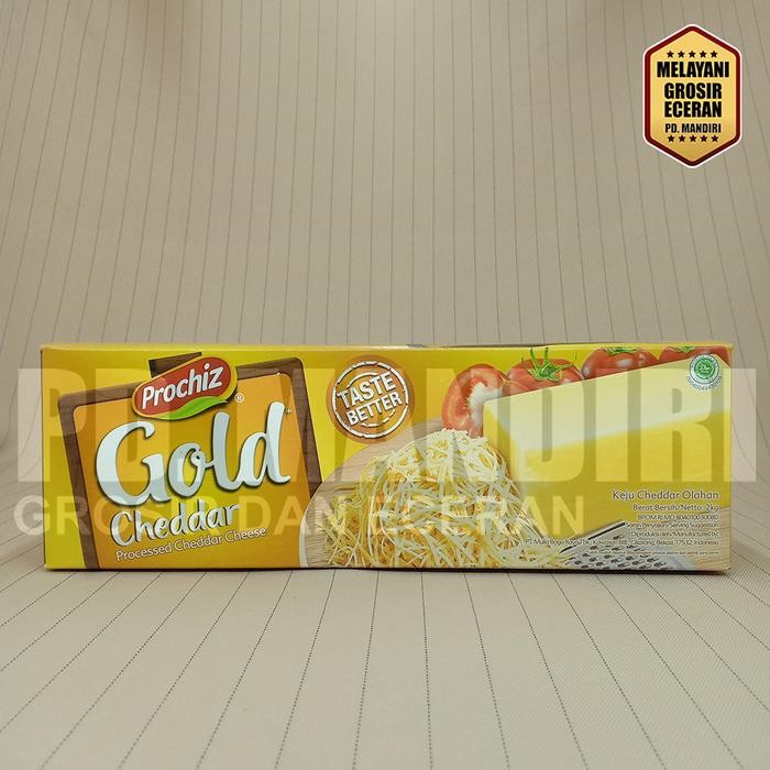 

Pilihan- Prochiz Gold Cheddar 2 Kg Slop
