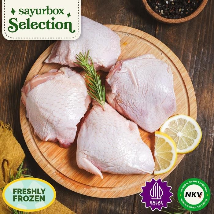 

Pilihan- Sayurbox Selection Ayam Paha Atas 500 Gram