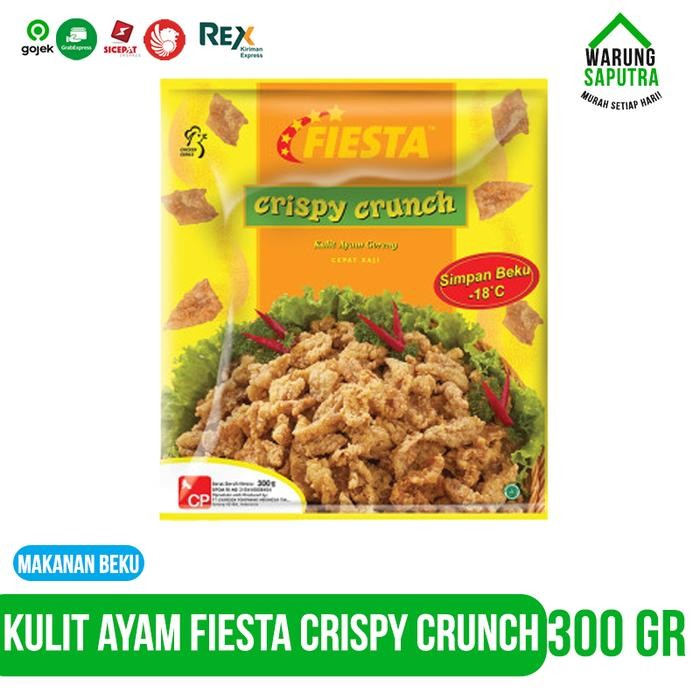 

Pilihan- Kulit Ayam Chicken Skin Fiesta Crispy Crunch 300G