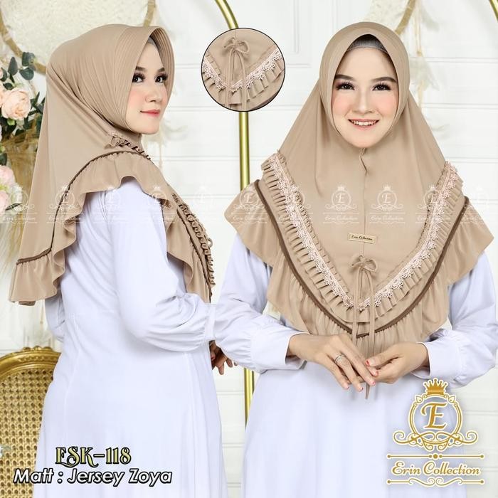 DISKON HIJAB INSTAN REMPEL LIST PITA JERSEY PREMIUM/HIJAB INSTAN PET/HIJAB INSTAN REMPEL ERIN