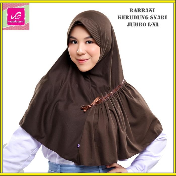 Pilihan- Rabbani Kerudung Syar'I Amira Jumbo- Kerudung Sekolah Instan / Jilbab / Hijab Original