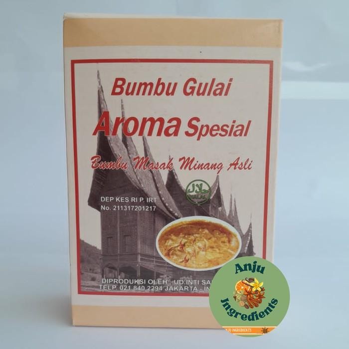 

Stok Baru Bumbu gulai aroma spesial 250gr / bumbu masak minang asli