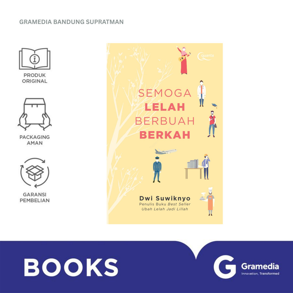 Gramedia Bandung Supratman | SEMOGA LELAH BERBUAH BERKAH | Buku Religion & Spiritual Islam | Buku Or