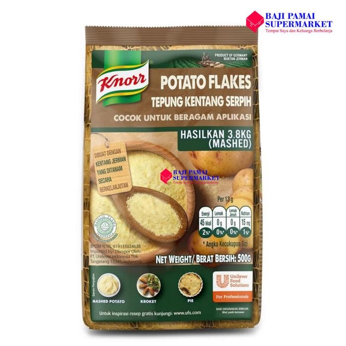 

ASLI Knorr Potato Flakes - Mashed Potato - Tepung Kentang Seih 500gr READY STOCK
