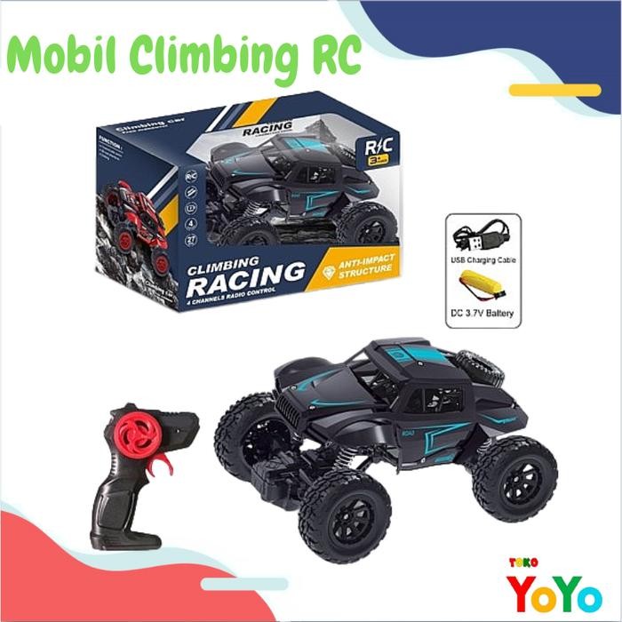 Stok Baru Mainan Mobil Remote Control Batre Cas Besar Anak Remot Climbing Racing