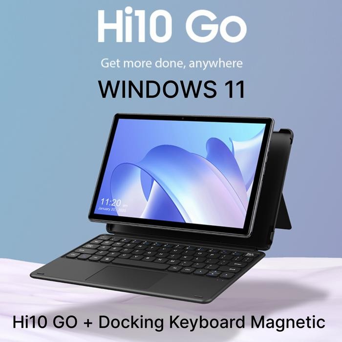 Pilihan- Chuwi Hi10 Go 2022 Intel Quadcore N5100 6/128Gb Wifi Fhd Windows 10