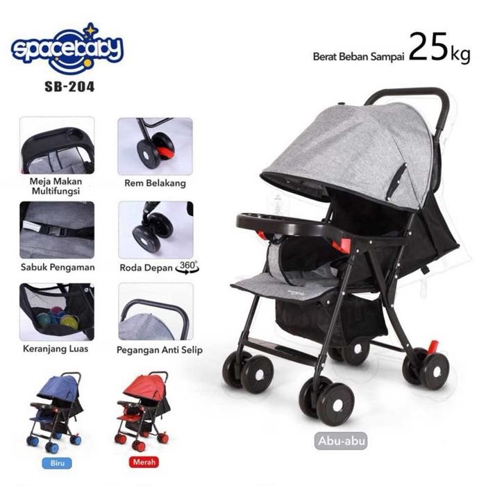 stroller spacebaby sb 204 space baby
