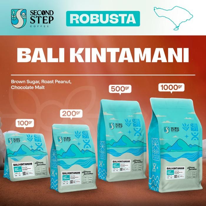 

ASLI Kopi Robusta Bali Kintamani Coffee Espresso Roasted Beans Biji Bubuk READY STOCK